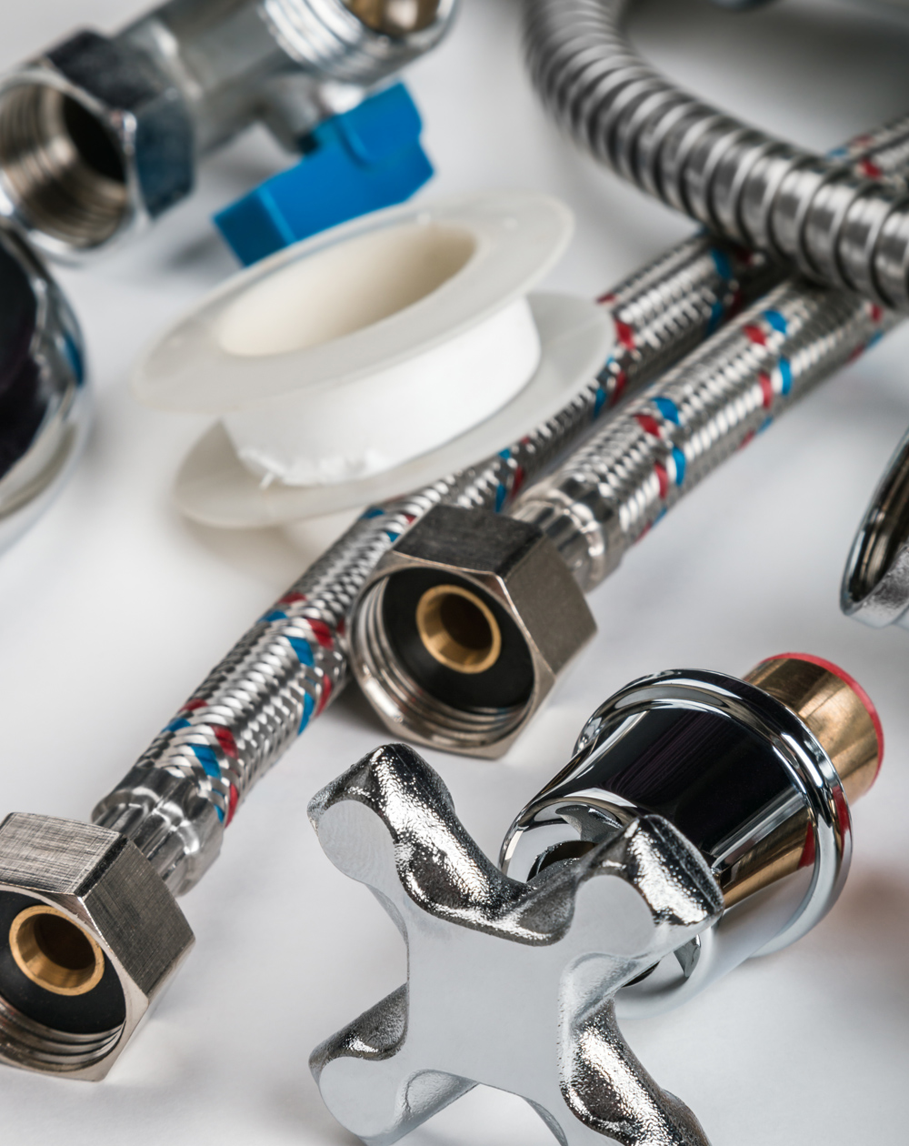 Different,Plumbing,Fixtures,For,Use,In,The,Bathroom,And,Toilet